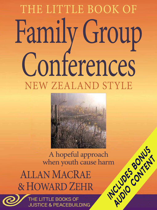 Title details for The Little Book of Family Group Conferences by Allan Macrae - Available